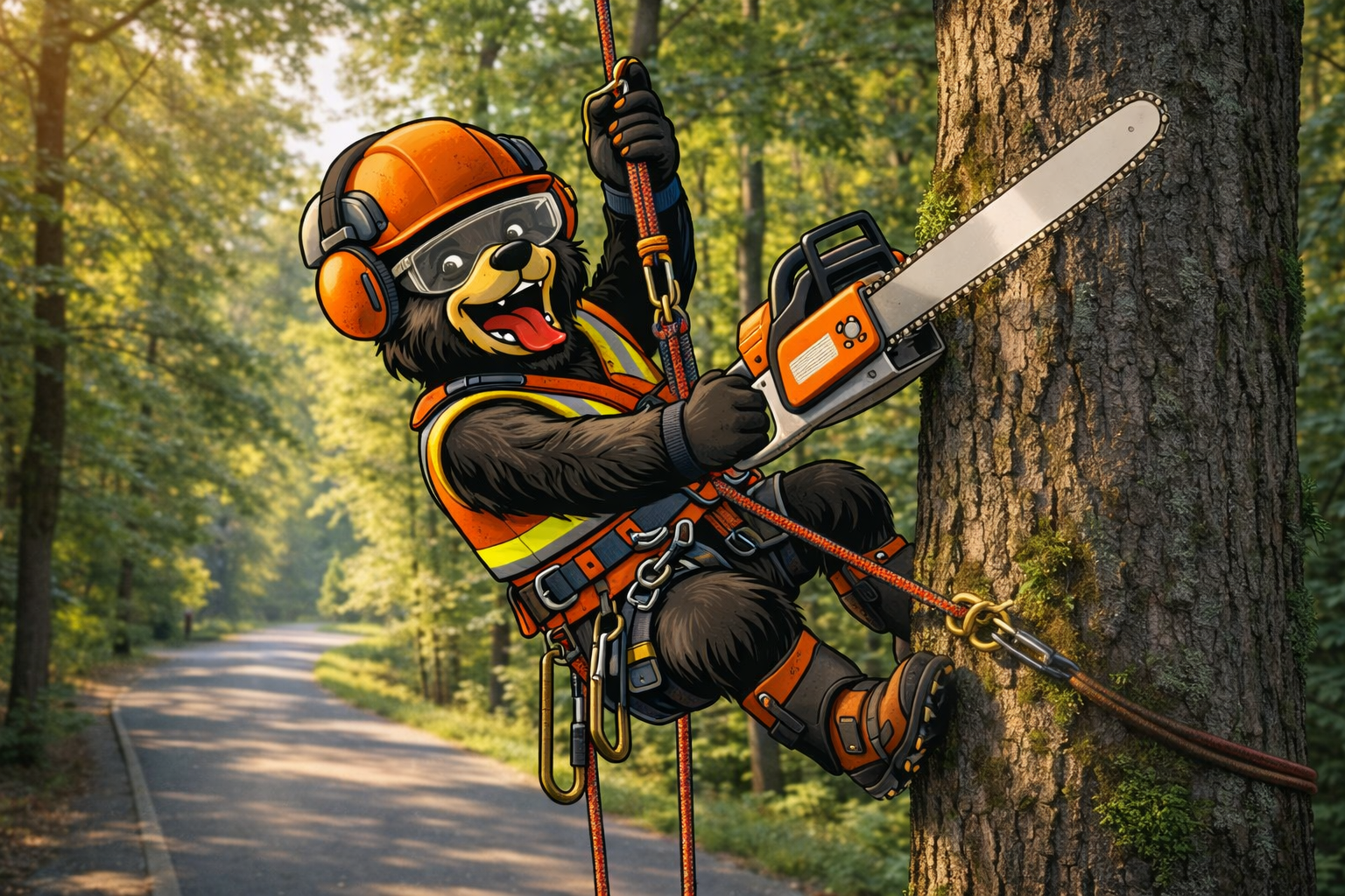 Halteverbot Baumpflege Berlin – Arbeitsbereich sichern