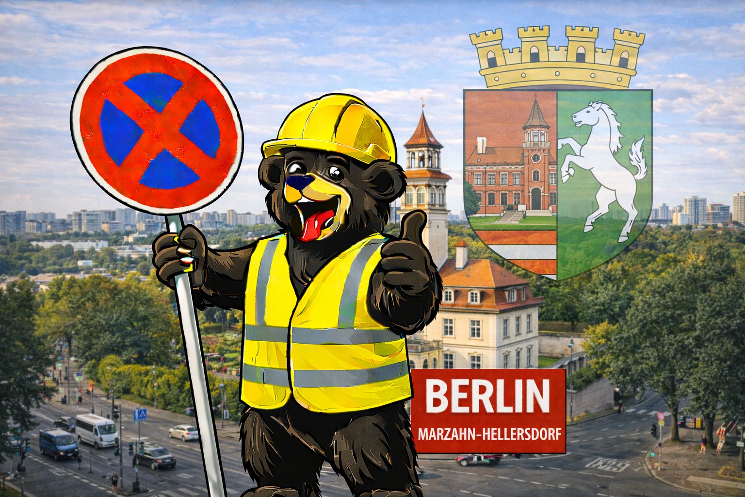 Halteverbotszone Marzahn-Hellersdorf